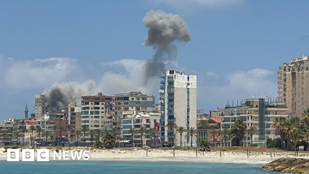 israeli-air-strikes-hit-lebanese-city-of-tyre-despite-iranian-warning-to-stop-attacks