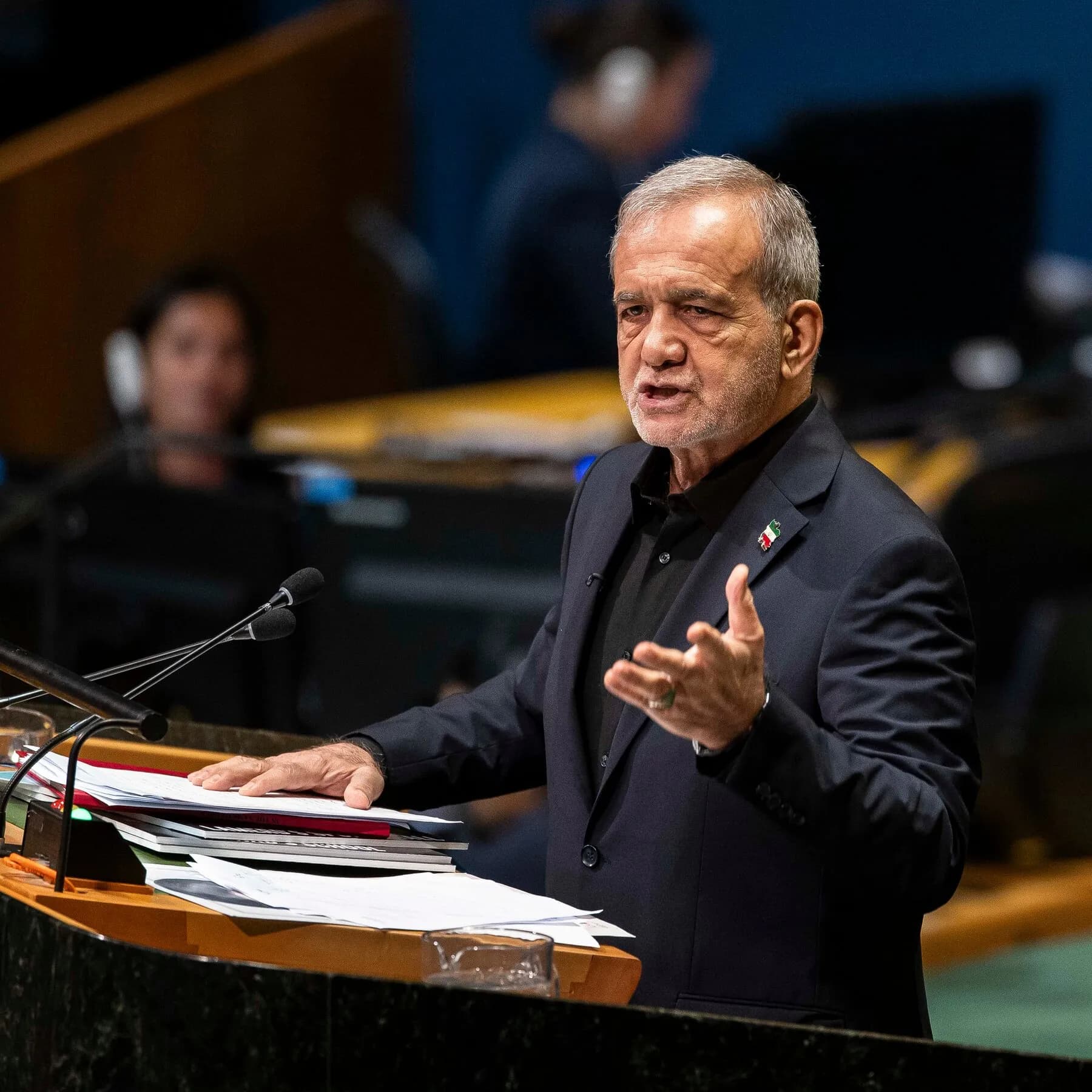 iran-will-not-be-bullied-president-masoud-pezeshkian-says-in-un-speech